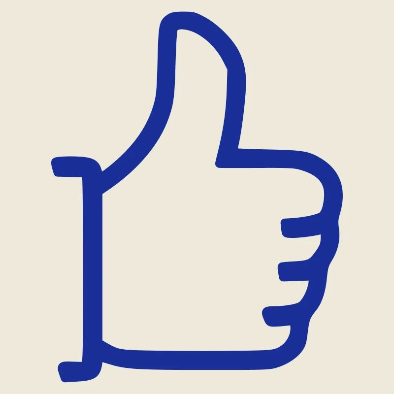 Comme - pouces vers le haut