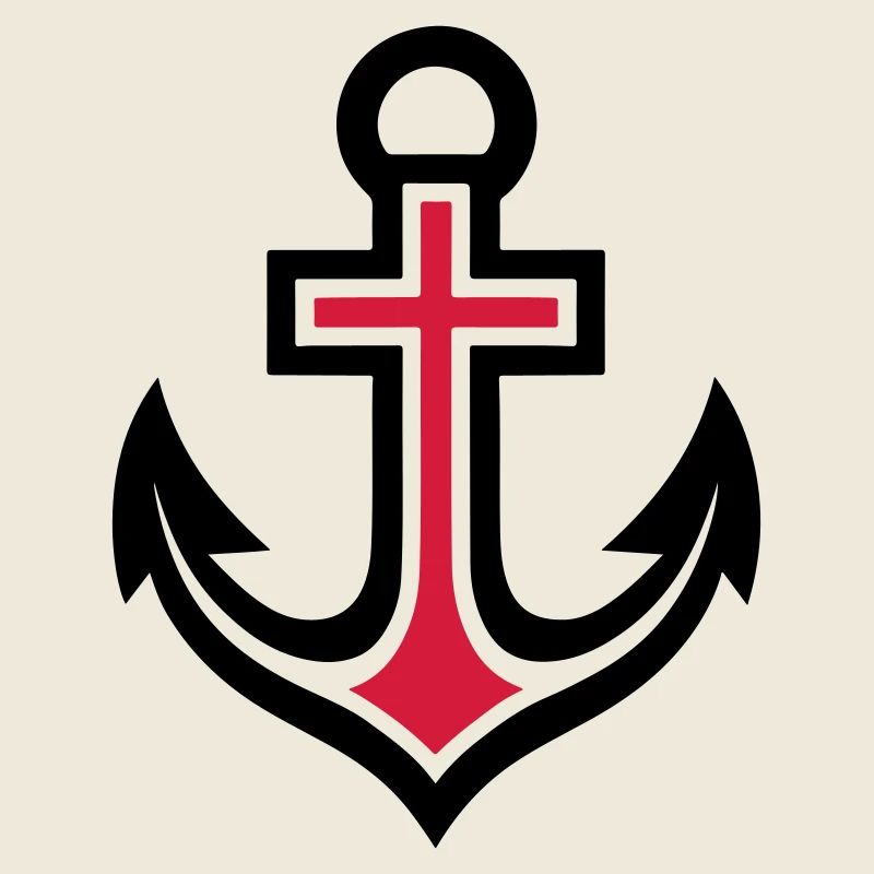 Anchor Cross Icon