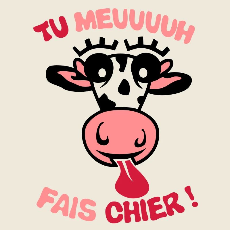 Sie Kuhscheiße Begriff muhen