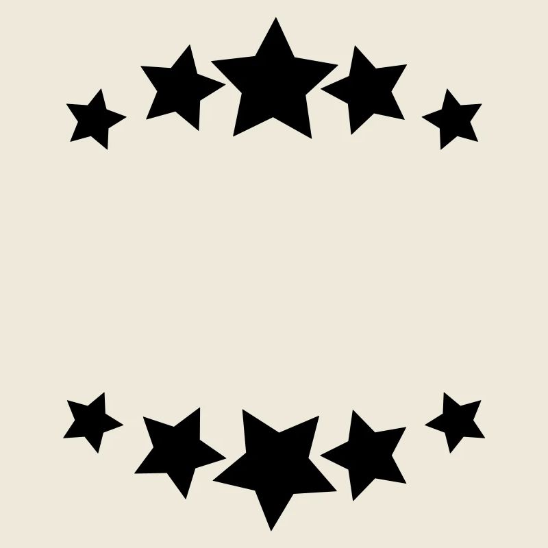 Sterne //Emblem //Textfeld //Logo //Symbol //Bogen