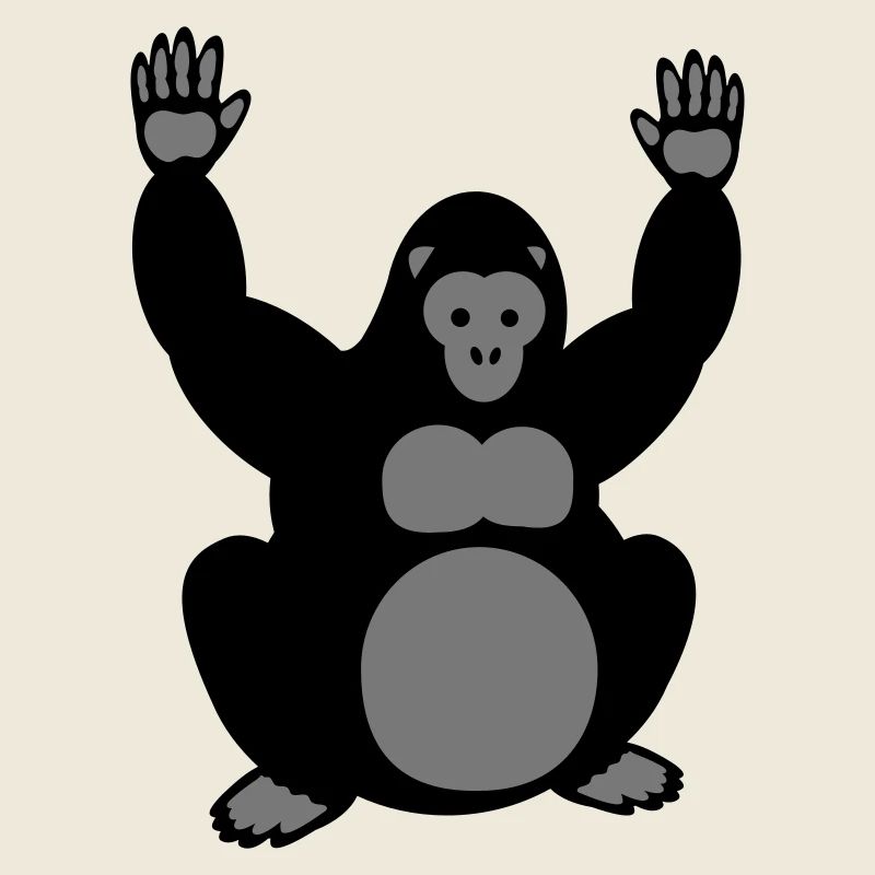 Gorille Hands up 2