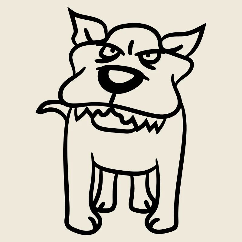 Chien, Monstre, Maléfique, Dangereux, Loup, Dents acérées