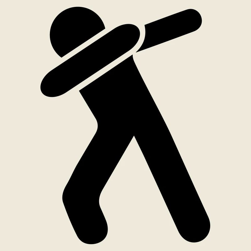 dab dabbing man