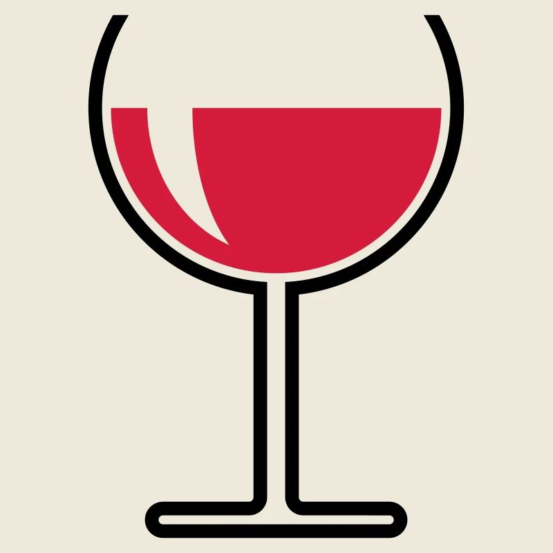 Red Wine Glass (Round / Open / 2C)