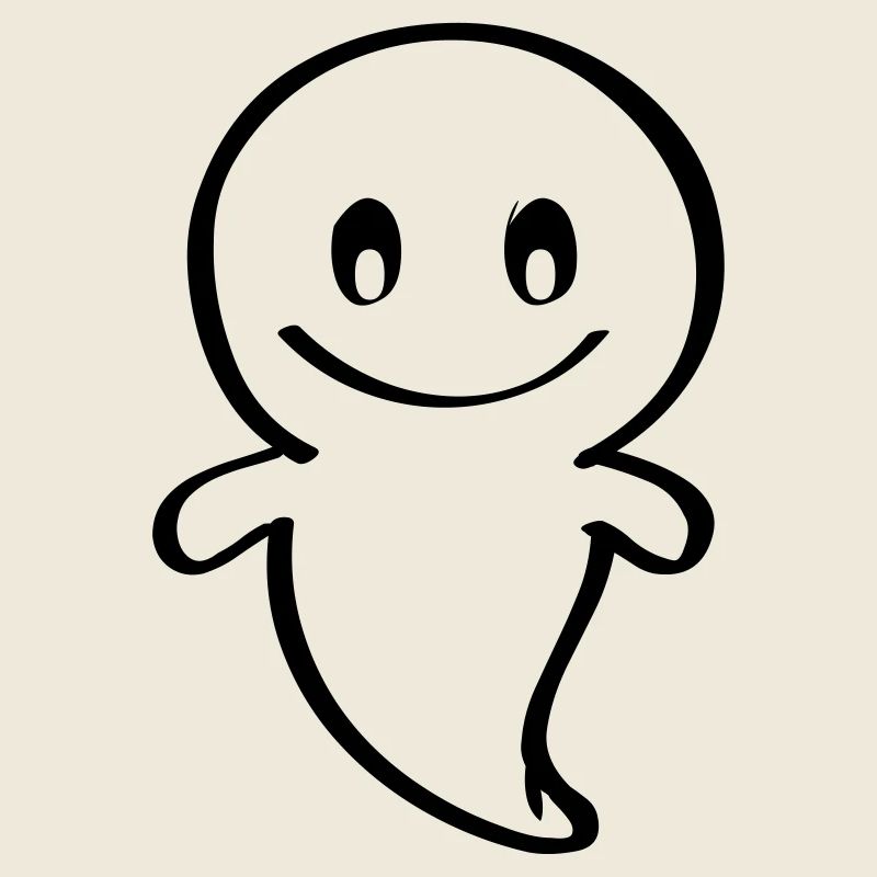 Friendly Ghost Halloween hantise