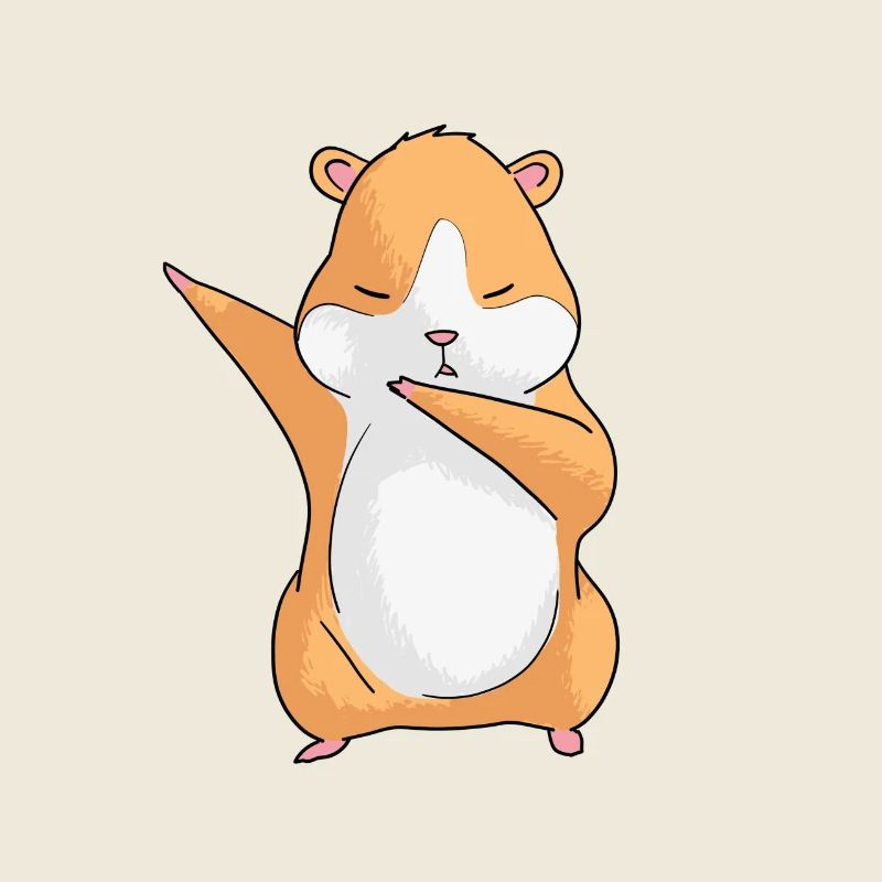 Dancing Hamsters - Teddyhamster Dabbing Dancing