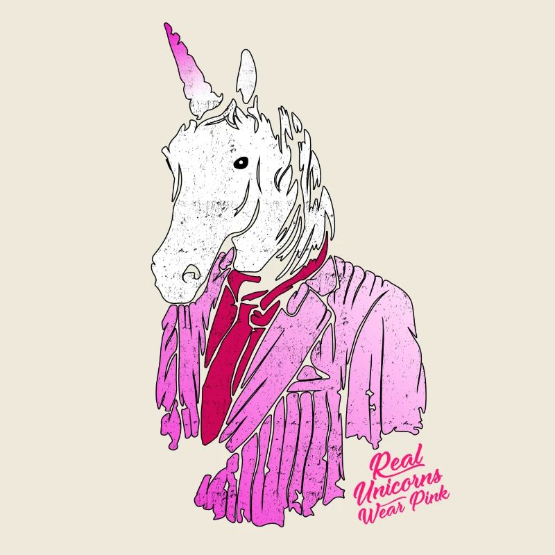 taille basse licorne rose