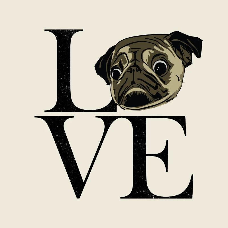 noir Pug
