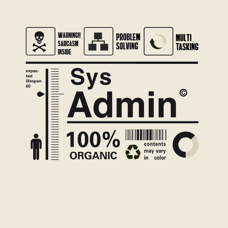 Sys Admin Pingouin Ordinateur Nerd pc Platine cpu ner