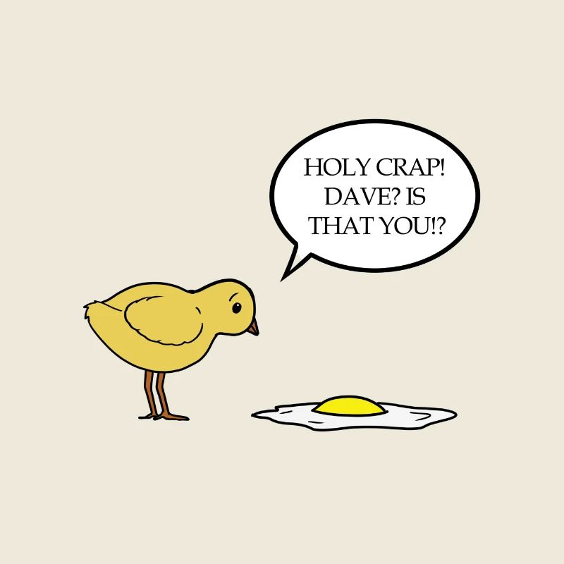 Holy Crap! Dave? is that you - chick fried eggs