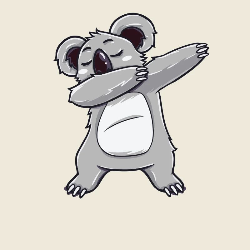 Dabbing dab Koala Bär Dab Geschenk Geburtstag