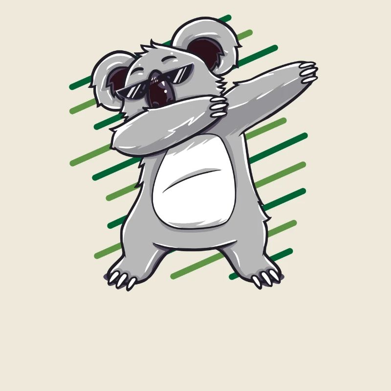 Dabbing dab Koala Bär Dab Geschenk Geburtstag