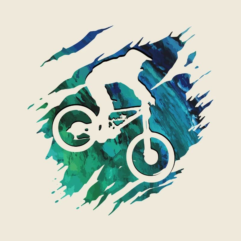 Mountain Bike - Mountainbiker Downhill Gift