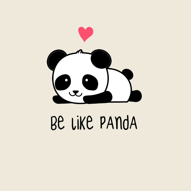 Cute sweet panda