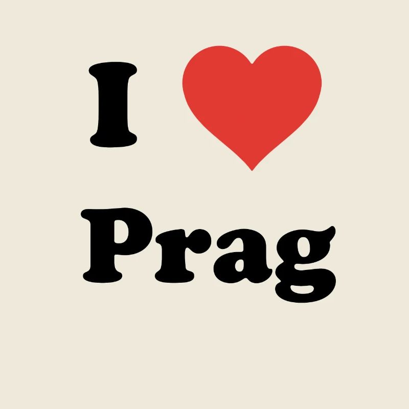 I Love Prag - Ich liebe Prag Herz
