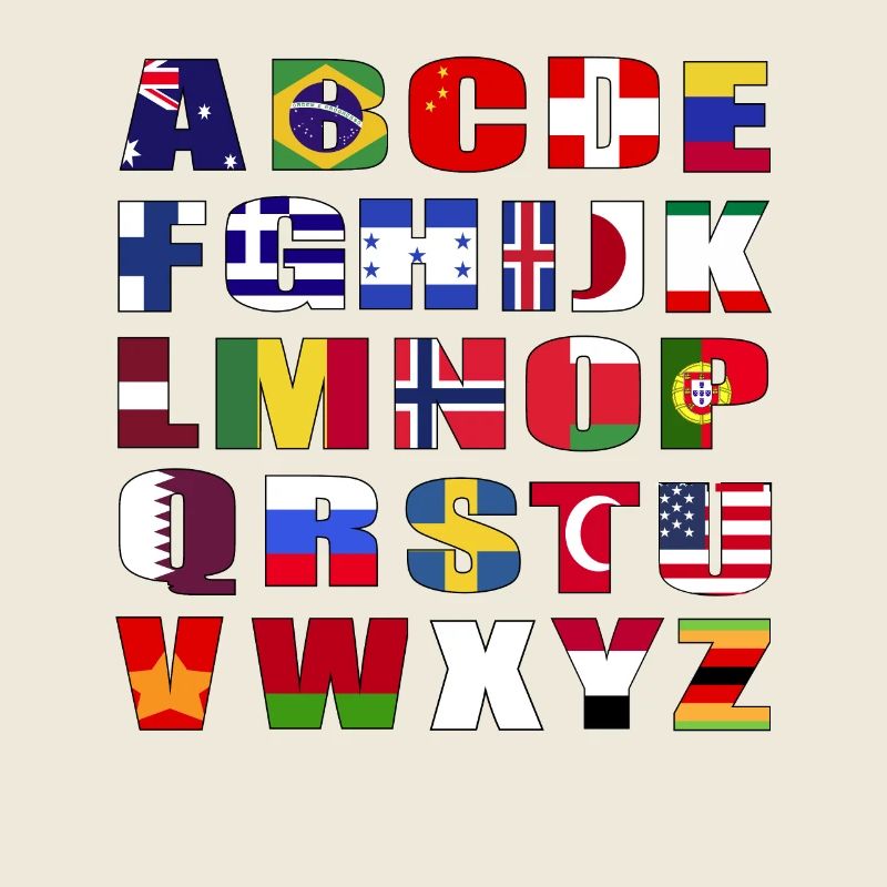 Countries Flags Alphabet
