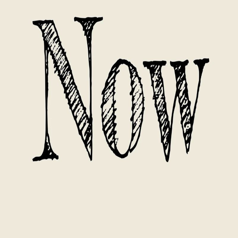 Jetzt oder now