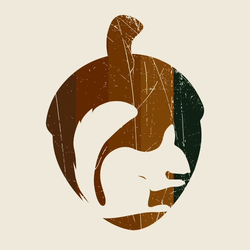 Squirrel hazelnut - design