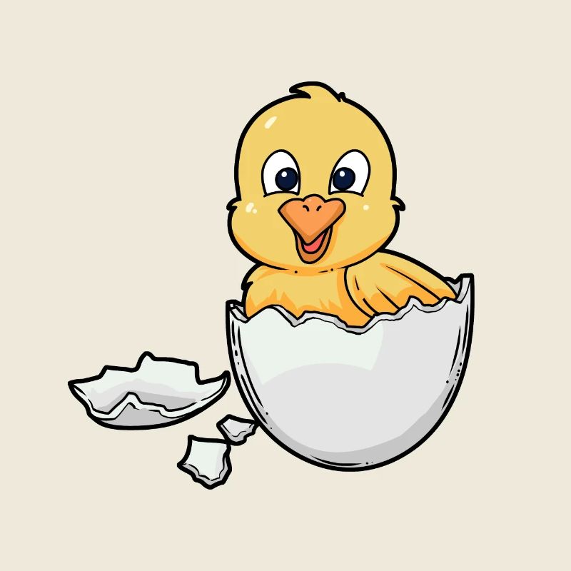 Easter Chicks Chicken Baby Egg Hatch Birth Easter Egg