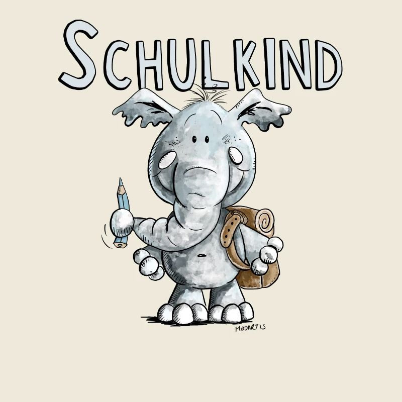 Schulkind Elefant I Einschulung Geschenk