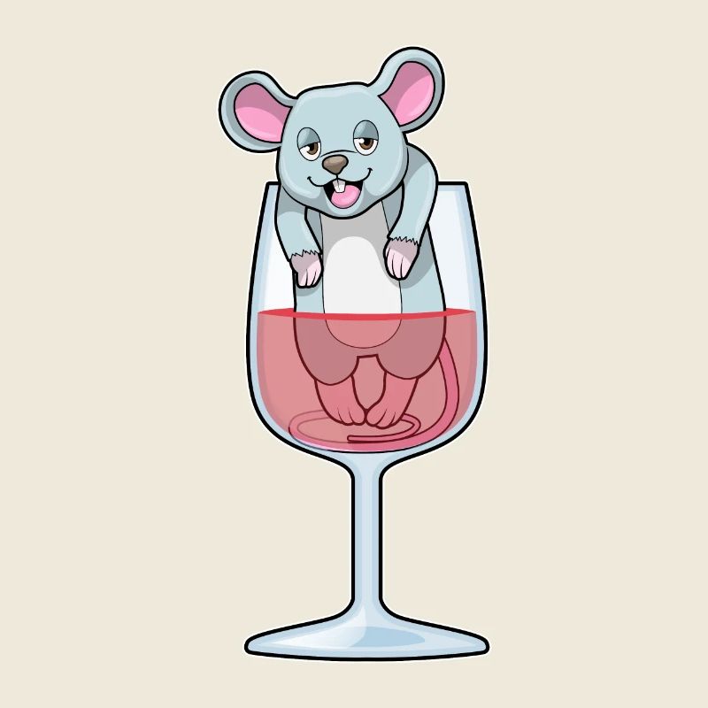 Ratte Rotwein