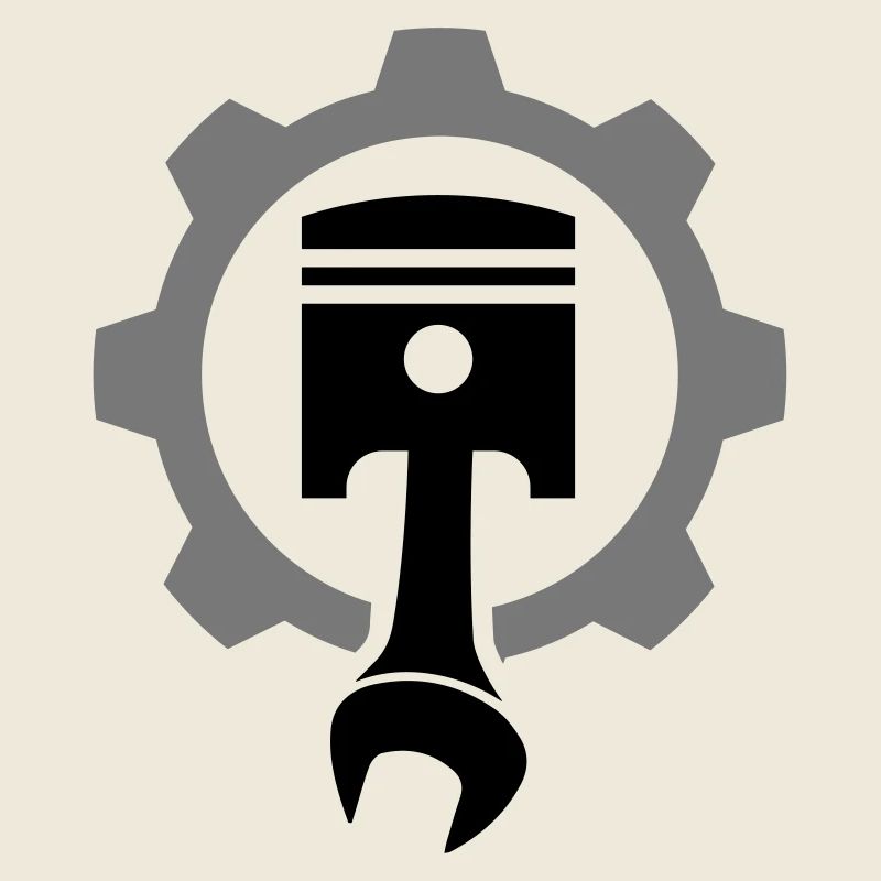 Engine, piston, gear