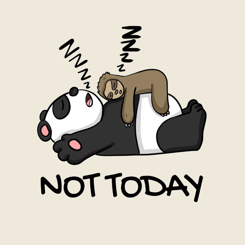 Paresseux et panda