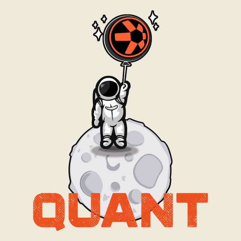 Quant Krypto Shirt Crypto Blockchain Geld Geschenk