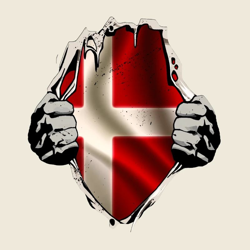 Dänemark unterm Shirt