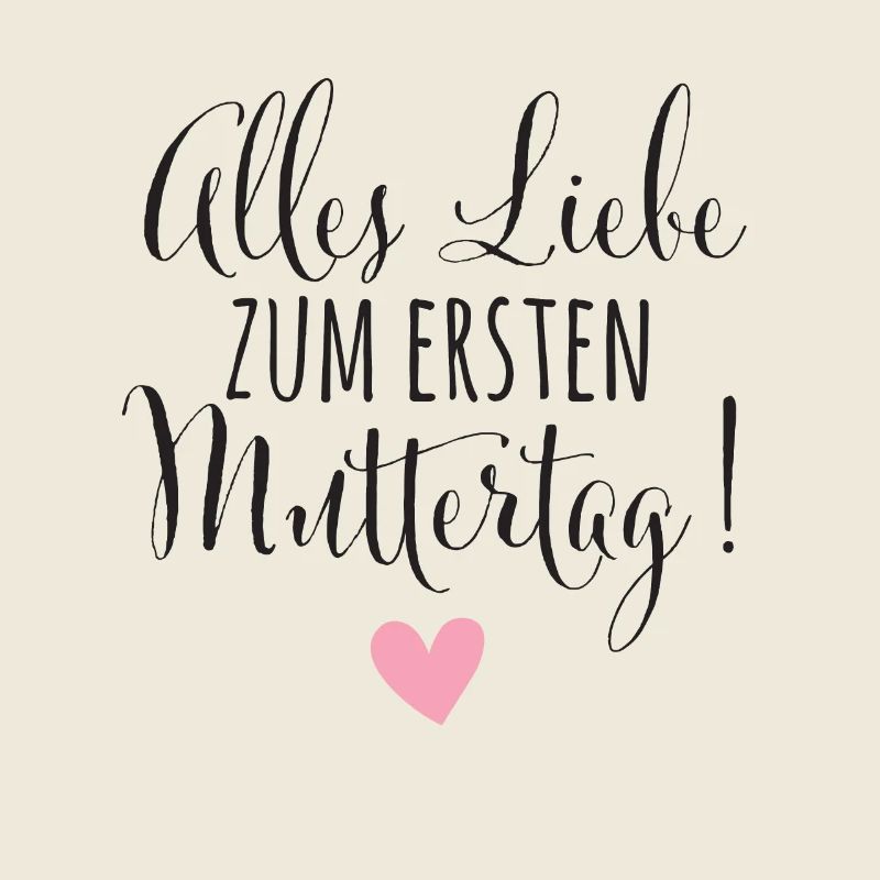 Erster Muttertag Geschenk Mama Baby Geburt