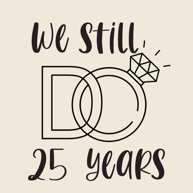 25th Wedding Anniversary Silver Wedding Wedding Gift