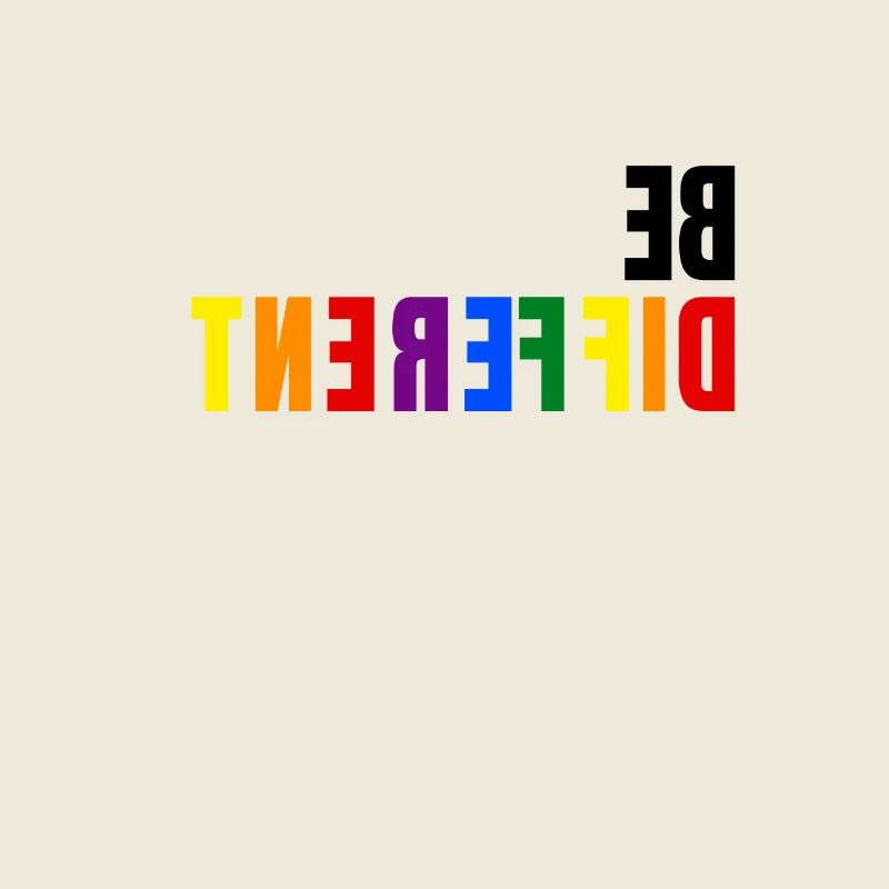 BE DIFFERENT - LGBTQI Gay Lesbian CSD Pride