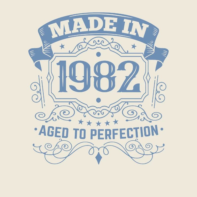 Made in 1982 Birthday Vintage
