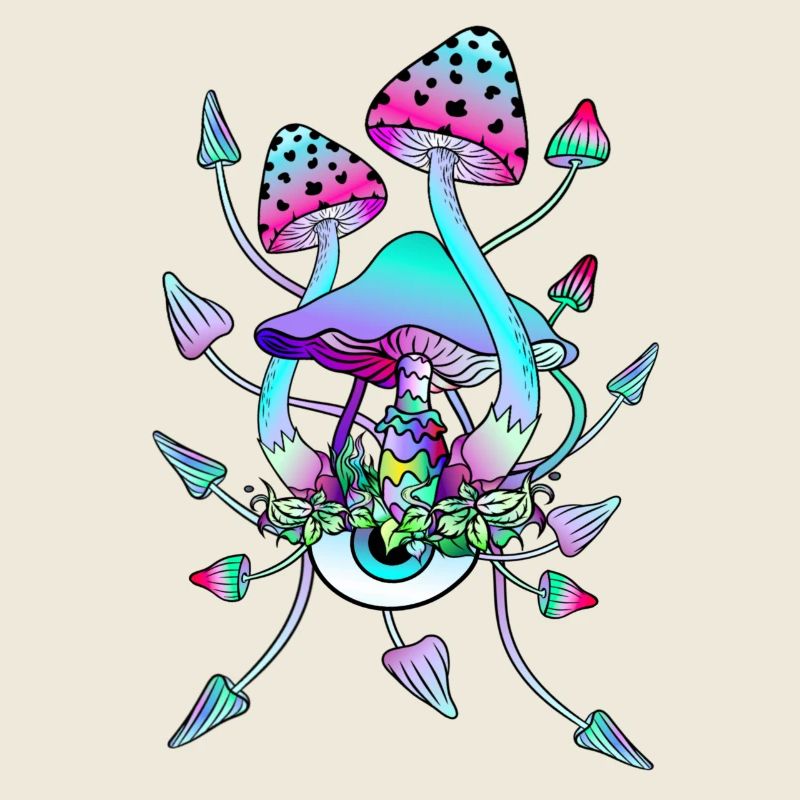 Champignons magiques Champignons Champignons - Eye Art