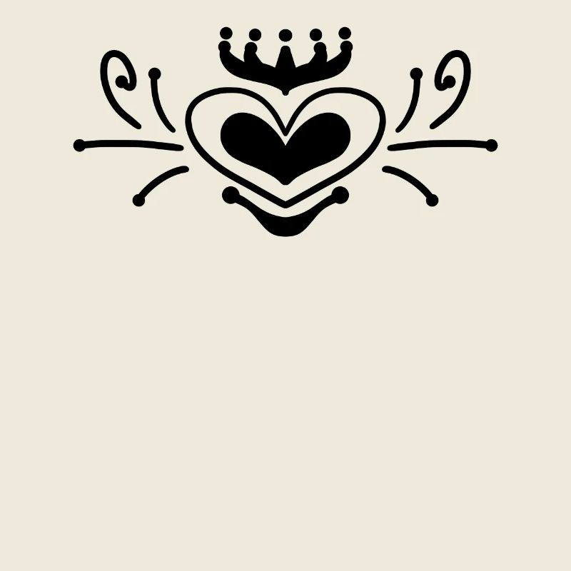 Heart King Queen Crown