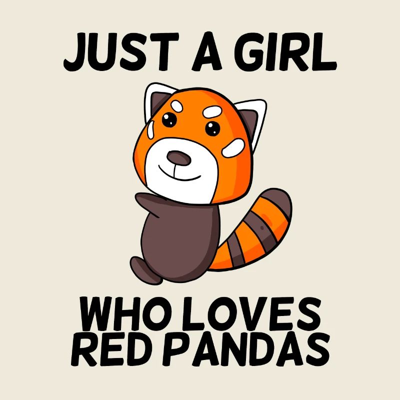 Panda rouge Chères filles