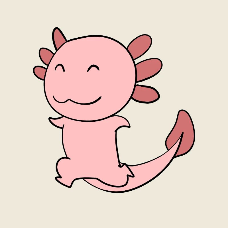 Axolotl Rose Doux