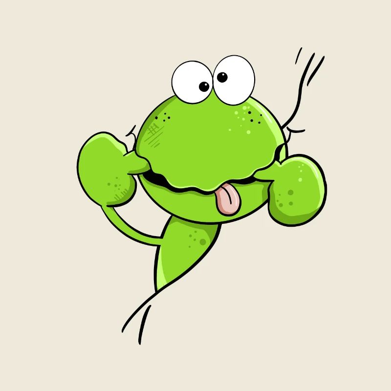 Cheeky Quak Frog I Frog Cartoon MODARTIS