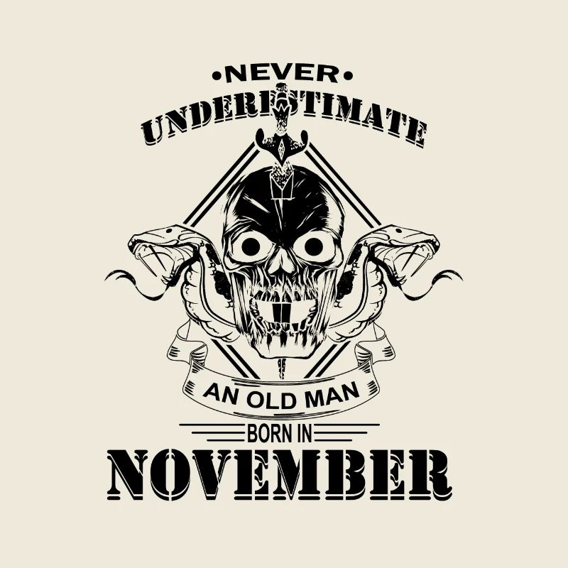 Unterschätze niemals einen alten Mann im November