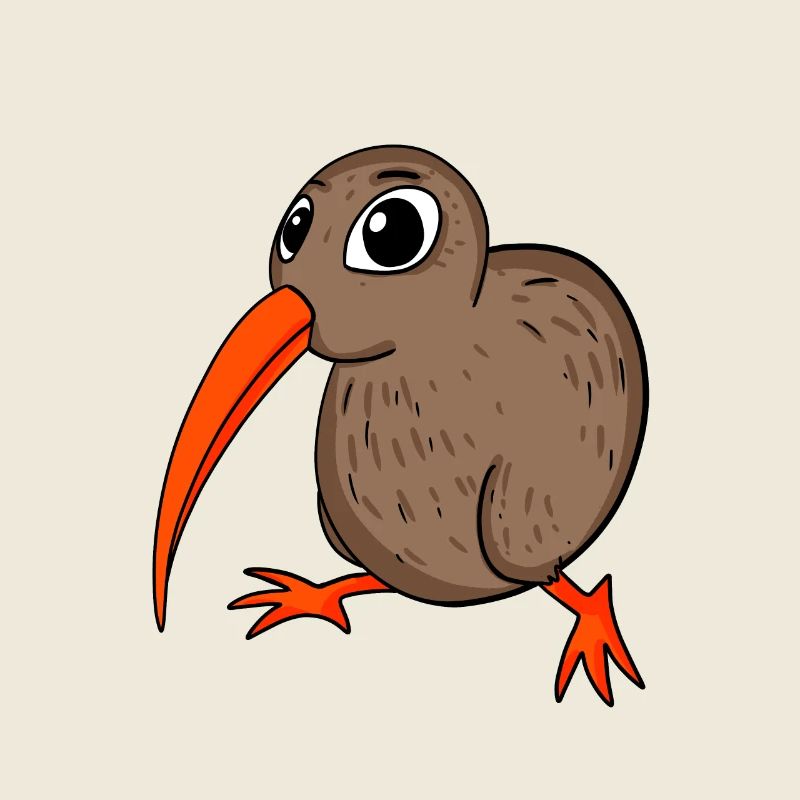 Kiwi Kiwis Oiseau Cadeau