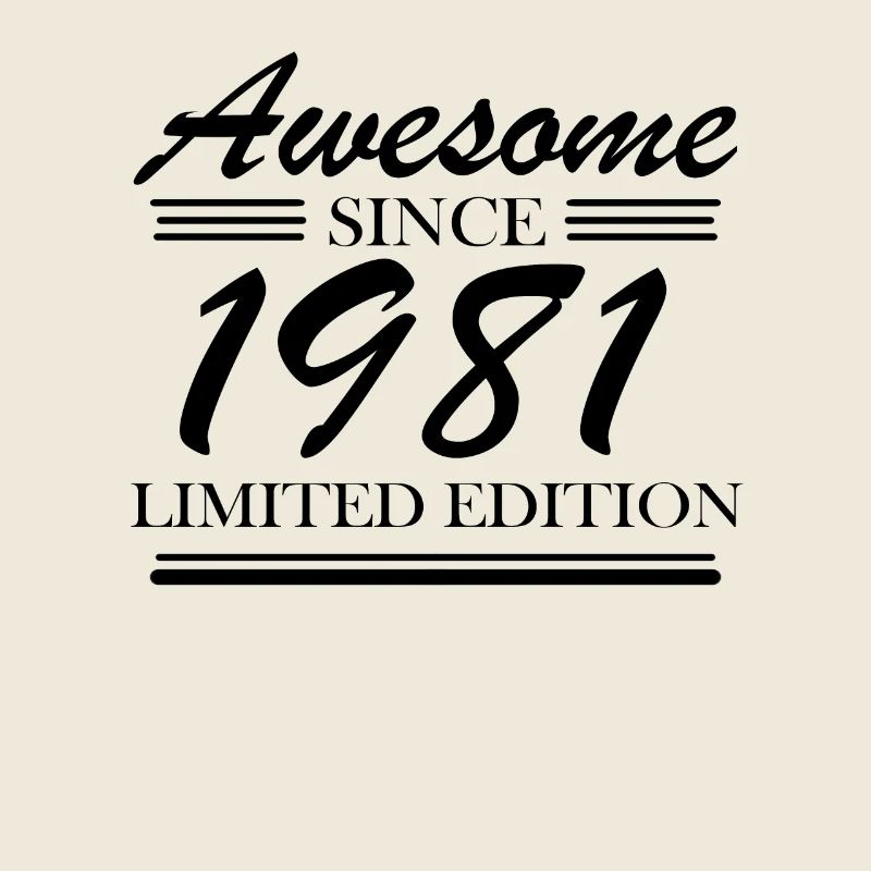 1981 - Born 1981