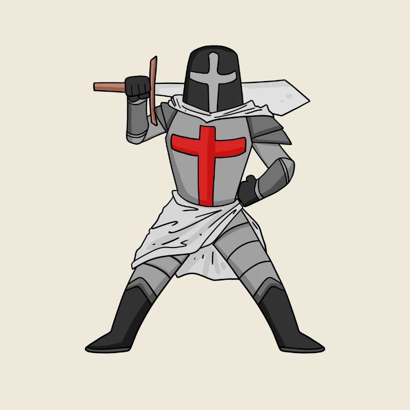 Templar Sword Cross