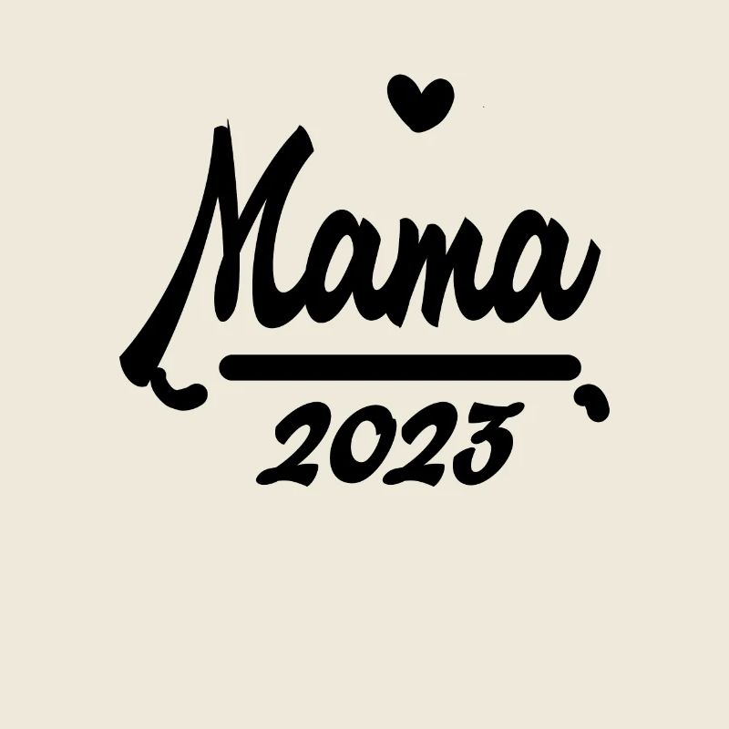 Mama 2023 Mutter Schwangerschaft Schwanger