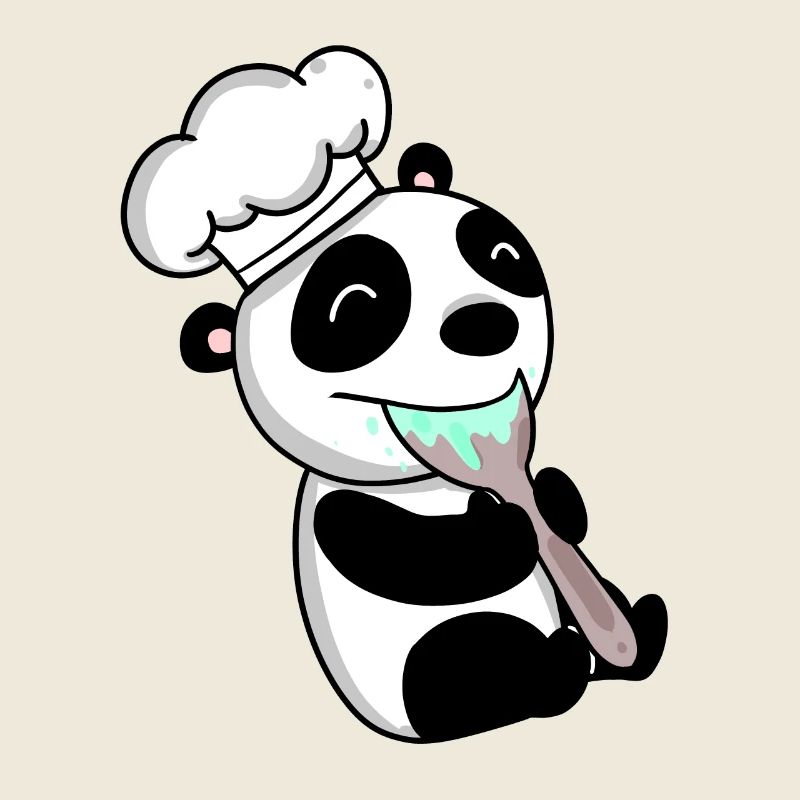 Panda Koch Niedlich