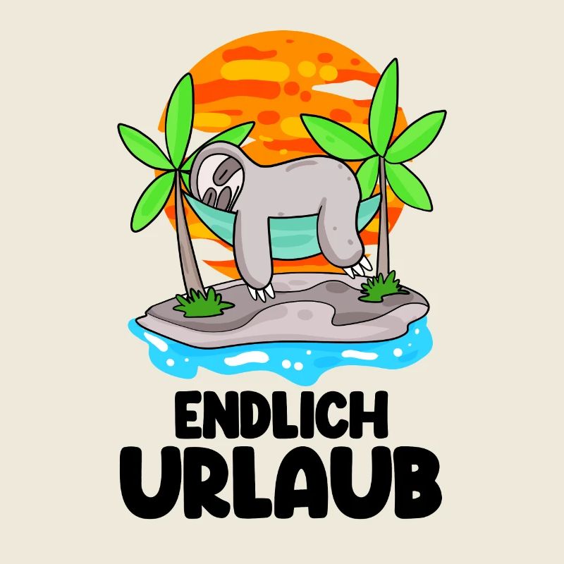 Urlaub Faultier