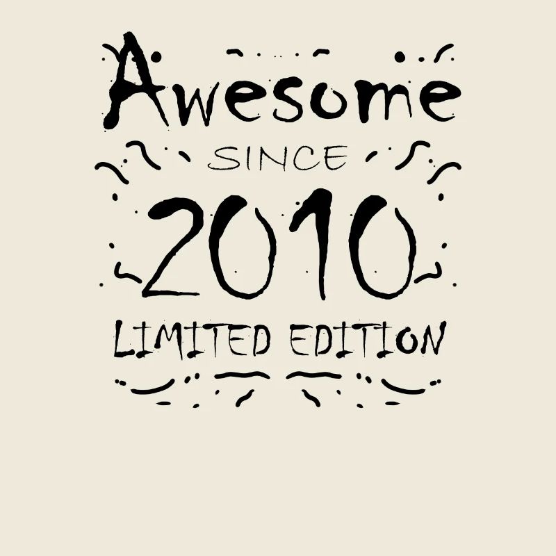 2010 - Né 2010 - Année de naissance 2010