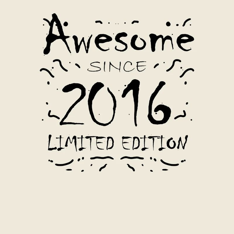 2016 - Né 2016 - Année de naissance 2016