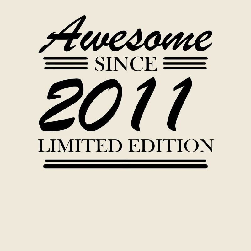 2011 - Né 2011 - Année de naissance 2011