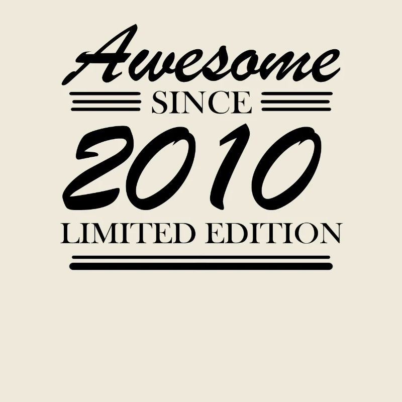 2010 - Né 2010 - Année de naissance 2010