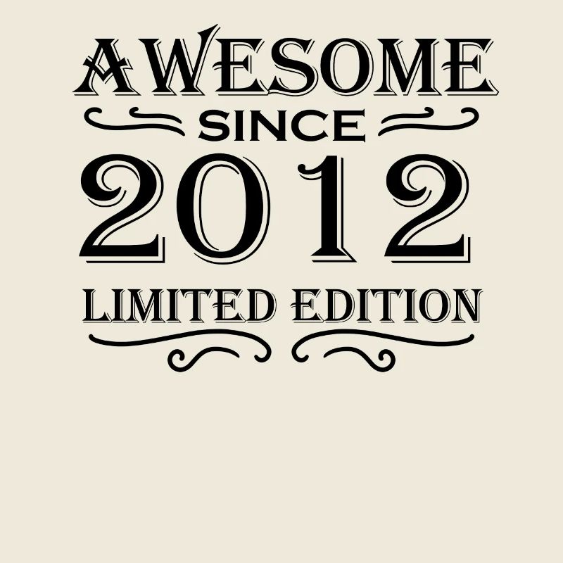 2012 - Born 2012 - Year of birth 2012